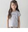 長袖リブカーディガン+天竺ボーダーロゴ半袖Tシャツ セット(90~150cm)