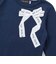 グログランBIGリボンモチーフ裾スカラップ長袖Tシャツ(90~160cm)