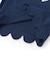 グログランBIGリボンモチーフ裾スカラップ長袖Tシャツ(90~160cm)