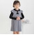 【店舗限定】2段フリルリブトップス(95~160cm)