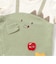 クマ恐竜モチーフサロペット風カバーオールベビー(60~80cm)
