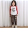 ロゴパッチ刺しゅうラグラン長袖Tシャツ(80~130cm)