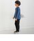 【店舗限定】裏毛三角ポイントロングパンツ(95~150cm)
