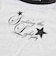 スターモチーフオフショル風レイヤードＴシャツ(130~160cm)