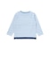電車モチーフサガラ刺しゅうボーダー柄長袖Tシャツ(80~130cm)