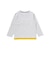 電車モチーフサガラ刺しゅうボーダー柄長袖Tシャツ(80~130cm)