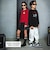 【ザ・ローリング・ストーンズｘNEXCHIC】編み上げリブTシャツ(110~150cm)
