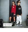 【ザ・ローリング・ストーンズｘNEXCHIC】編み上げリブTシャツ(110~150cm)