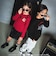 【ザ・ローリング・ストーンズｘNEXCHIC】編み上げリブTシャツ(110~150cm)