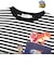 【パウ・パトロール×SLAPSLIP】ストライプ柄半袖Tシャツ＋プリント長袖Tシャツセット(90~130cm)