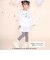 【サンリオキャラクターズｘSLAPSLIP】パッチ刺しゅう肩フリル長袖Tシャツ(80~130cm)