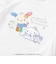 【サンリオキャラクターズｘSLAPSLIP】パッチ刺しゅう肩フリル長袖Tシャツ(80~130cm)
