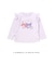 【サンリオキャラクターズｘSLAPSLIP】パッチ刺しゅう肩フリル長袖Tシャツ(80~130cm)