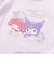【サンリオキャラクターズｘSLAPSLIP】パッチ刺しゅう肩フリル長袖Tシャツ(80~130cm)