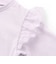 【サンリオキャラクターズｘSLAPSLIP】パッチ刺しゅう肩フリル長袖Tシャツ(80~130cm)