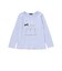 パリジェンヌツイードパッチバックフリル長袖Tシャツ(90~150cm)