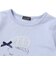 パリジェンヌツイードパッチバックフリル長袖Tシャツ(90~150cm)