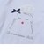 パリジェンヌツイードパッチバックフリル長袖Tシャツ(90~150cm)