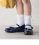 リボンベルトプレーントゥストラップシューズ(16~21cm)