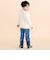 恐竜地図長袖Tシャツ(80~130cm)