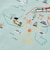 恐竜地図長袖Tシャツ(80~130cm)