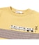 電車モチーフチェック切り替え長袖Tシャツ(80~130cm)
