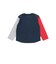 乗り物プリント袖切り替え長袖Tシャツ(80~130cm)