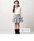 ヘリンボンボックスタックキュロットパンツ(90~160cm)