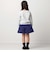 モールスキンベルト付きプリーツスカート(90~150cm)