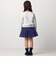 モールスキンベルト付きプリーツスカート(90~150cm)