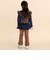 裾リボンハートパッチ付きフレアパンツ(80~130cm)