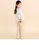 裾リボンハートパッチ付きフレアパンツ(80~130cm)