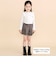 肩フリルハート刺しゅう長袖Tシャツ(80~130cm)
