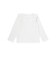 肩フリルハート刺しゅう長袖Tシャツ(80~130cm)