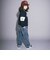 フラップポケット風バレルパンツ(110~150cm)