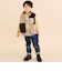 裾折り返しモチーフ付きパンツ(80~120cm)