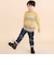 裾折り返しモチーフ付きパンツ(80~120cm)