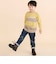 裾折り返しモチーフ付きパンツ(80~120cm)