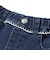【店舗限定】レースストレッチデニムロングパンツ(95～150cm)