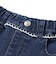 【店舗限定】レースストレッチデニムロングパンツ(95～150cm)