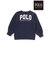 【POLO BCS(ポロ・ビーシーエス)×SLAP SLIP】ロゴプリントトレーナー(80~130cm)