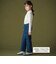 サイドリボンストレッチデニムパンツ(95~160cm)