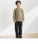 【店舗限定】裏毛エルボーパッチトレーナー(95～150cm)