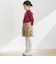 【店舗限定】プチハイネックリブトップス(95～150cm)
