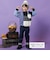 配色ツイル裏起毛ロングパンツ(80~130cm)
