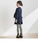 【店舗限定】リボンポイントポンチセットアップ(95～150cm)