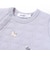 刺しゅうモチーフ接結キルトロンパースベビー(60~80cm)