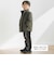 【店舗限定】ワッペン付きタフタダウンコート(95～160cm)