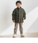 【店舗限定】ワッペン付きタフタダウンコート(95～160cm)
