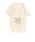 裏毛クマパッチ切替2way長袖カバーオール ベビー(50~75cm)